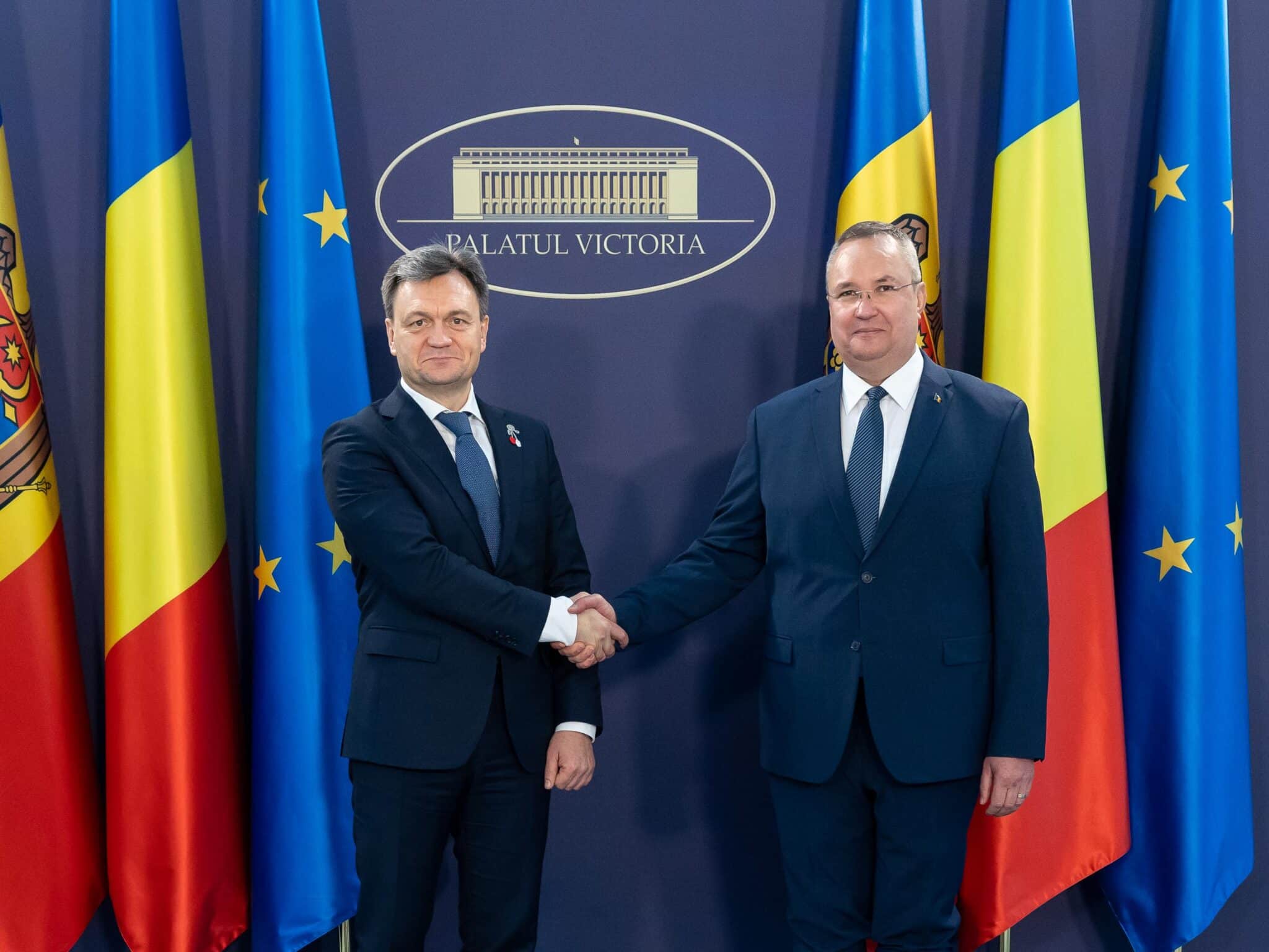 dorin-recean,-premierul-republicii-moldova,-aflat-la-prima-vizita-oficiala-in-romania.-discutii-cu-prim-ministrul-nicolae-ciuca