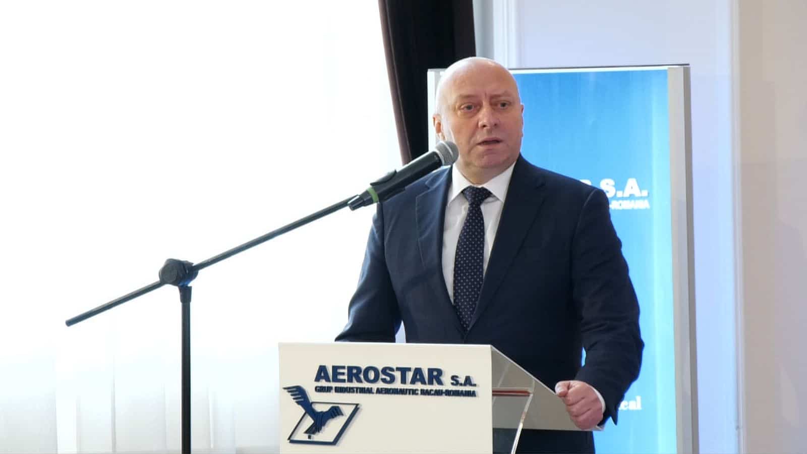 Președintele CJ Bacău, Valentin Ivancea, a participat la Conferința aniversară „Aerostar, 70 de ani de continuitate” - News Moldova