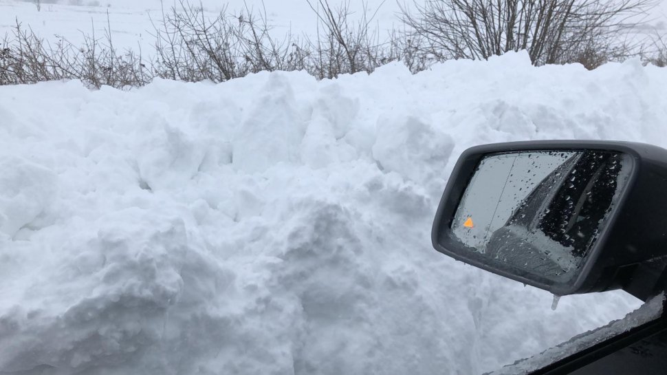 Județul Suceava, năpădit de zăpadă! Grosime de până la 5 centrimetri! - News Moldova