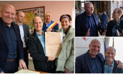 Celebrul Ron Kaufman, fondatorul companiei UP! Your Service, și-a regăsit rădăcinile familiei de origine evreiască. A fost însoțit de președintele Ivancea - News Moldova